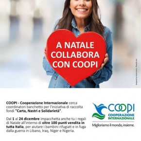 COOPI ricerca coordinatori banchetti COOPI ricerca coordinatori banchetti