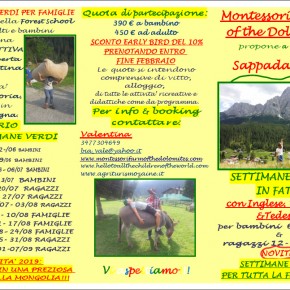 Summer Camp Sappada 2019 Summer Camp Sappada 2019