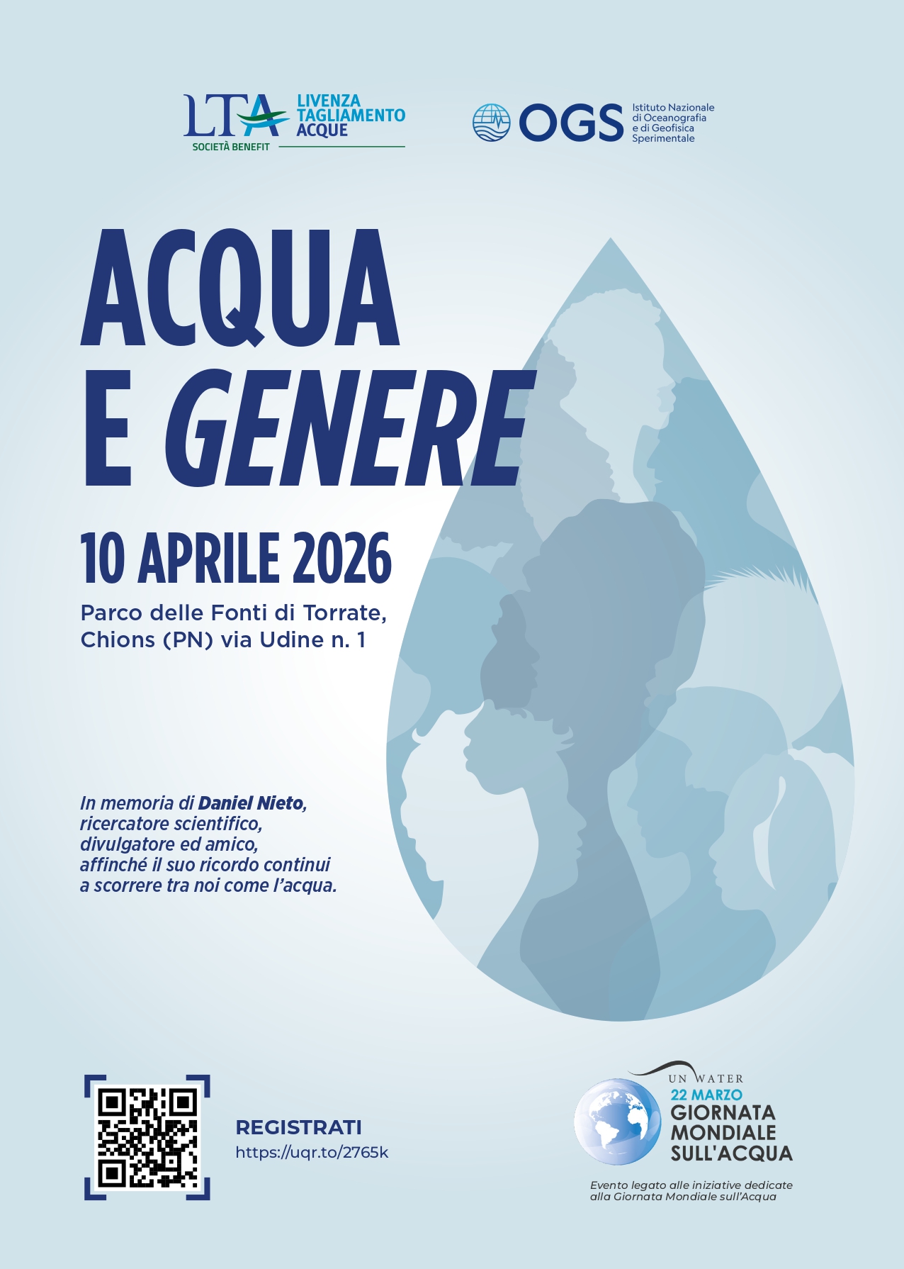 OGS - Acqua e Genere 2026