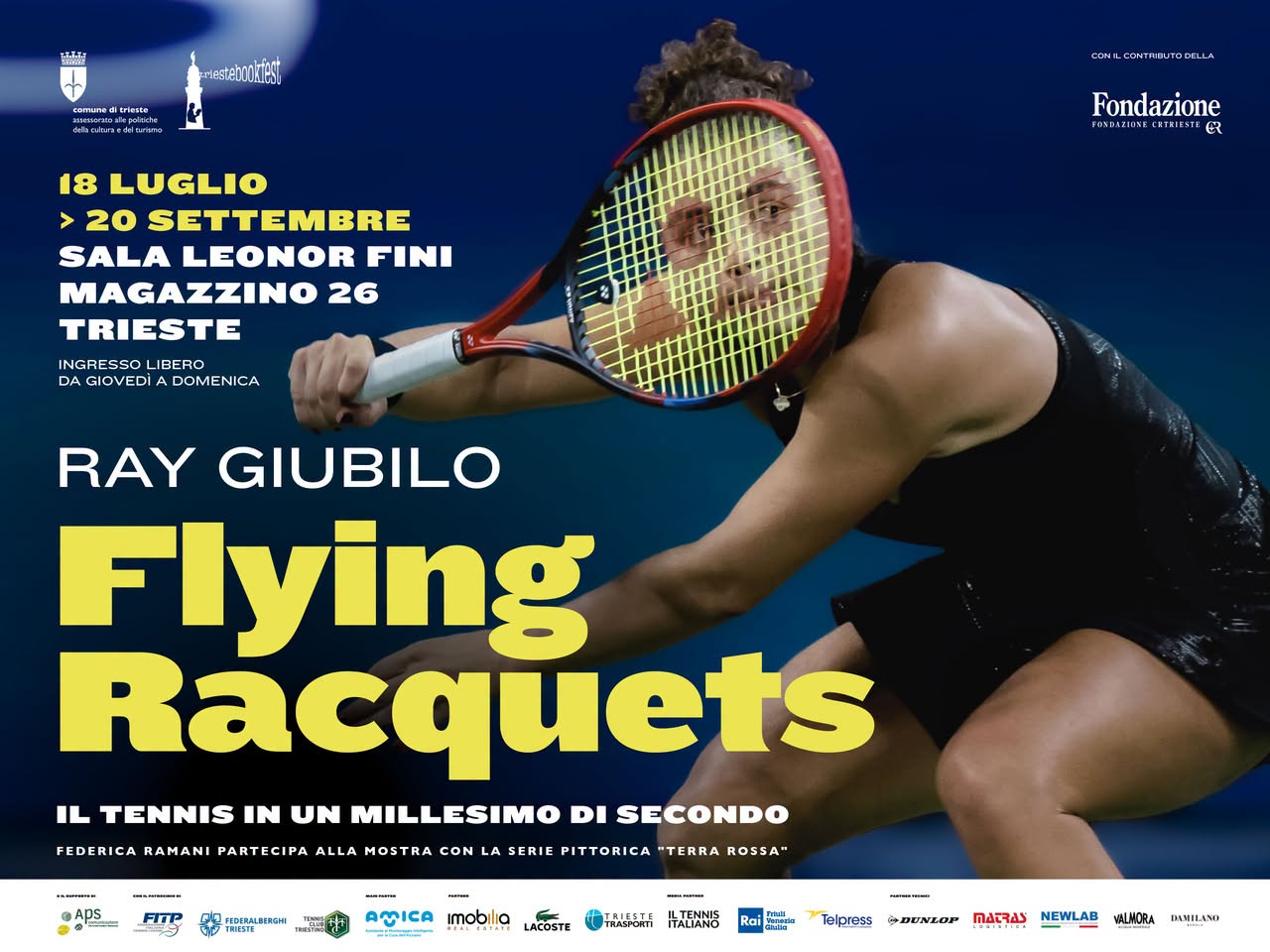 Ray Giubio - Flying racquets. Tennis in un millesimo di secondo 2026