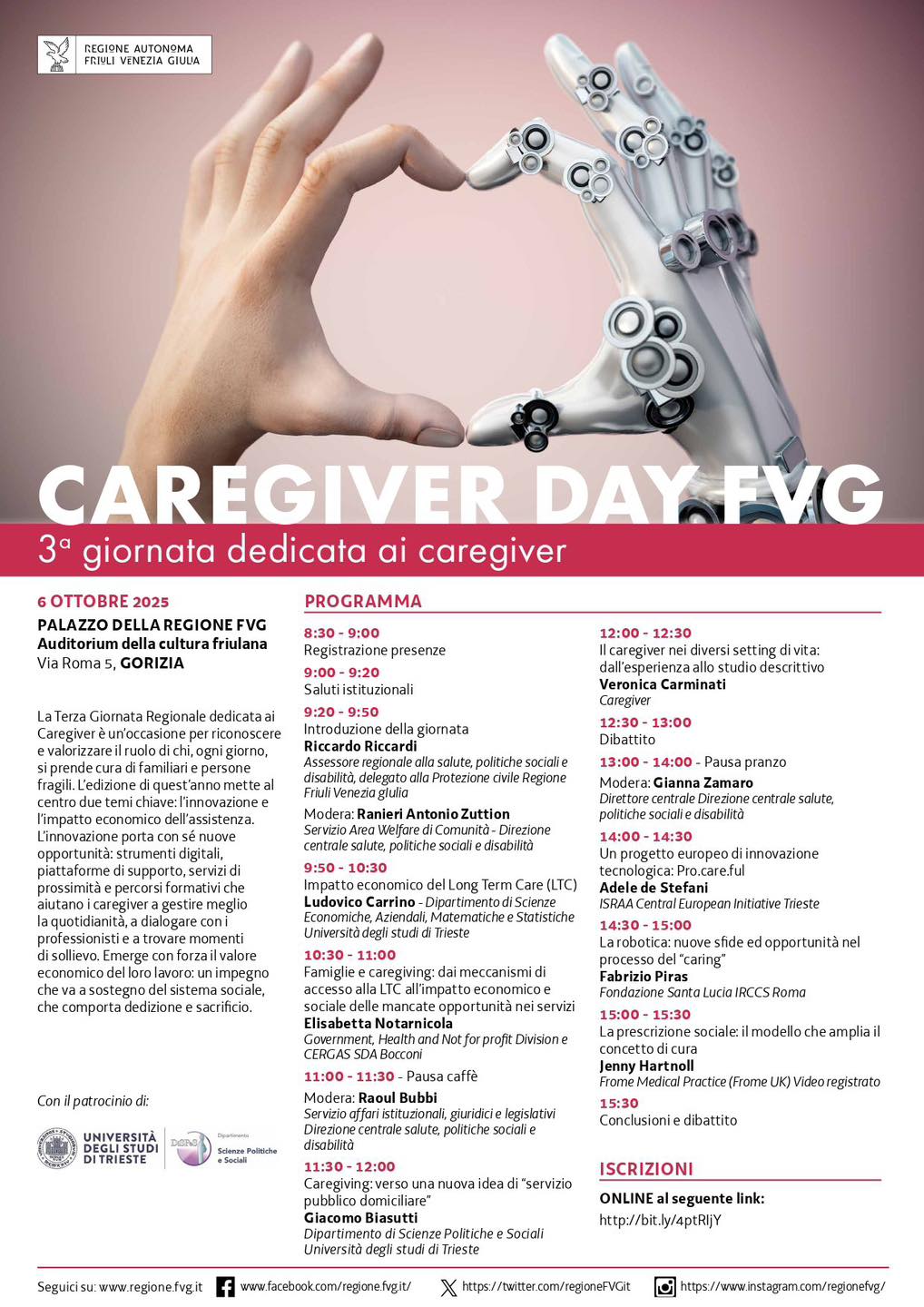 Universita Studi Trieste - caregiver day 2025