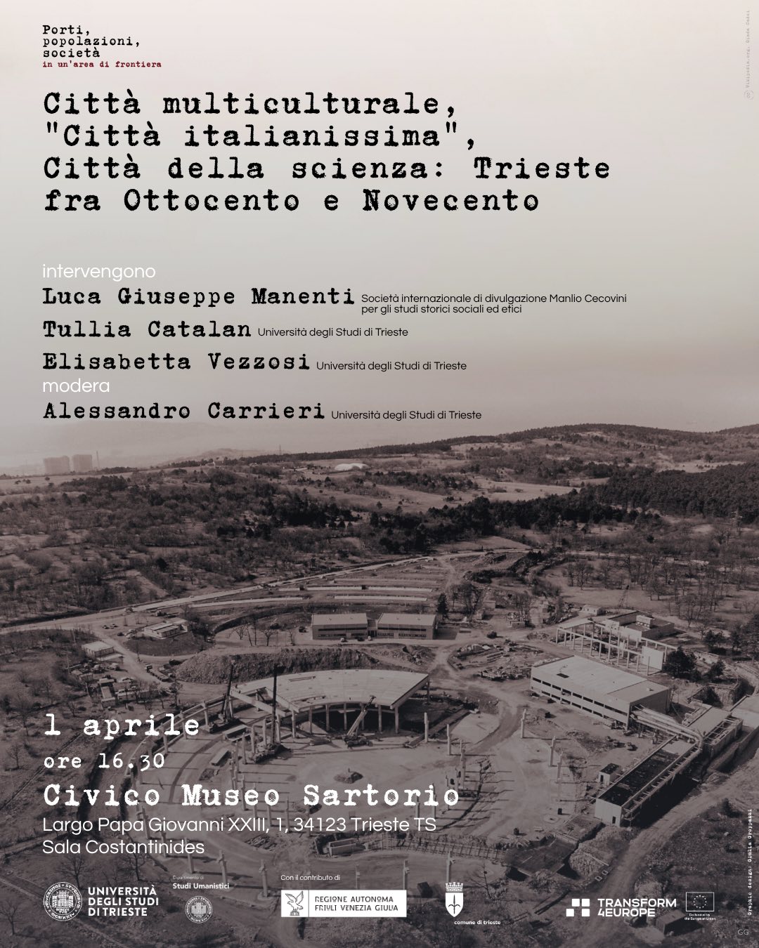 Universita Trieste - Citta italianissima, della Scienza 2026