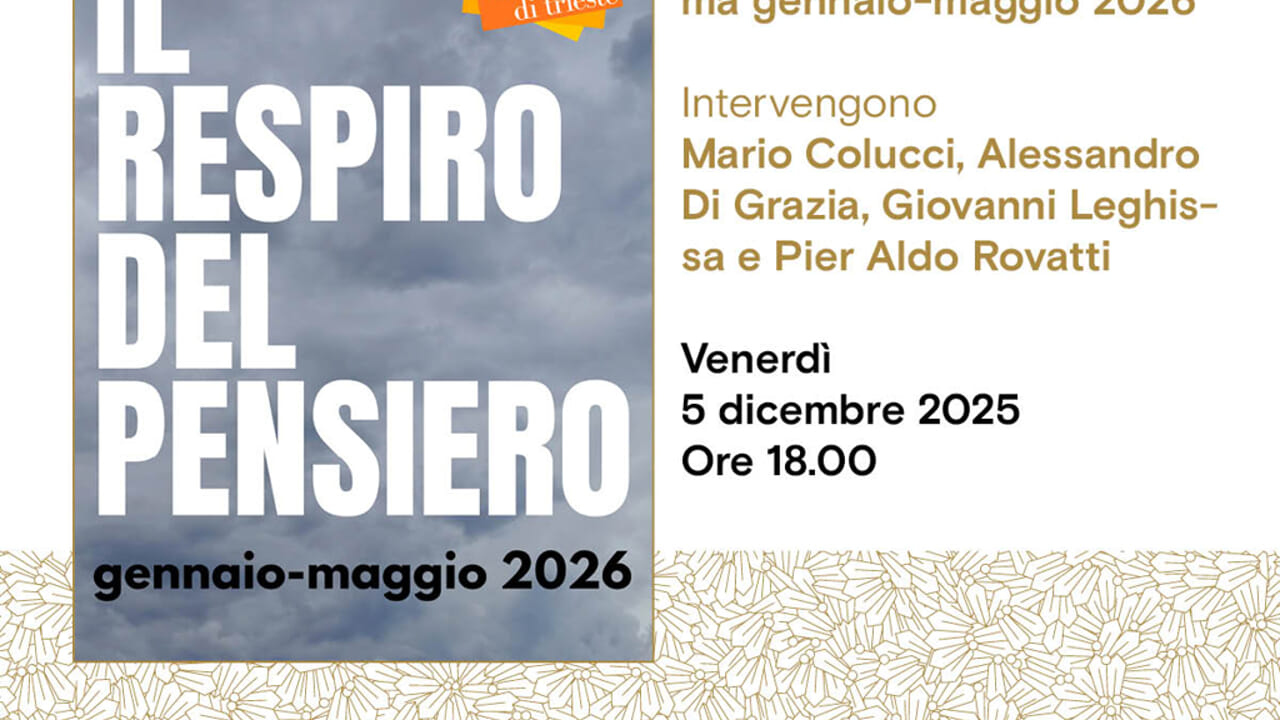 scuola di filosofia di trieste 2025